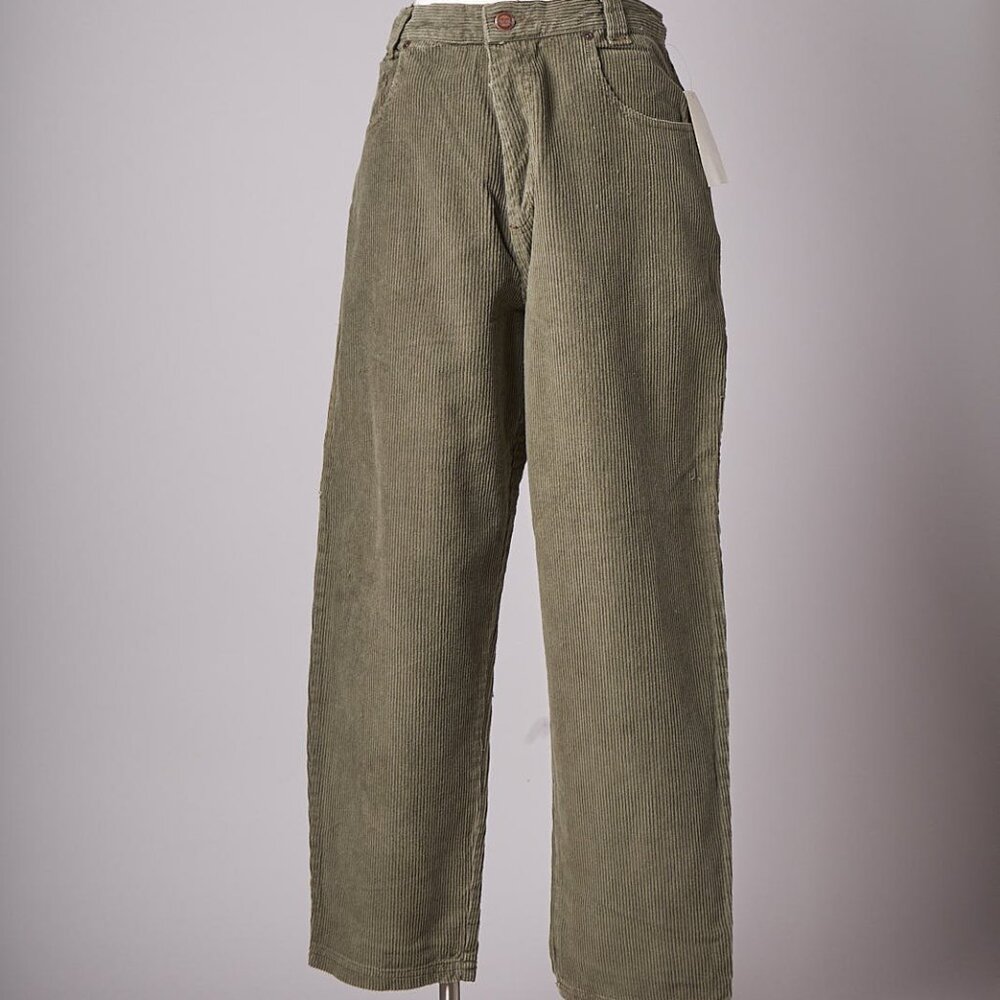 1990s Green Corduroy Deadstock Gotcha Pants